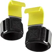Weight Lifting Wrist Wraps, Hand Grips Deadlift Hook, Ergonomic Padded Wrist Wraps Hooks Supports for Workout Home Fitness Strength