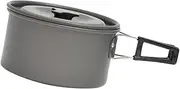 JUMPLAWN 1 Set Camping Cookware Foldable Non Stick Cooking Pot with Storage Bag Lightweight Outdoor Cooking Tool for Hiking Picnics and Camping Activities