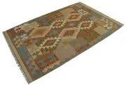 155x103 CM Autentik Kilim Kelem Original Hand Made Classic STYL - EASY TO CLEAN