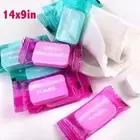 10pcs 14''x9'' Disposable Magic Compressed Face Towel Face Cloth for Home Travel