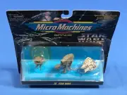 MICRO MACHINES GALOOB STAR WARS SPACE IV IMPERIAL PROBOT AT-AT SNOWSPEEDER NMIB