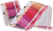 DIYEAH 1 Roll Decorative Border Trim Paper for Bulletin Boards Removable Classroom Borders Multi Use Paper Trim for Party and Kindergarten Decor Lightweight and Practical Wall Decoration