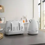 De'Longhi Distinta Moments 4 Slice Sunshine White