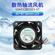 Nidec V04S12BS2E5-07 4028 12V 1.61A 4cm server cooling fan