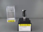 Router Bit- 13mm Straight 2 F Bit 1/4" Shk (TruaCuT)