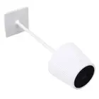AU (White )Cordless LED Table Lamp Metal Touch Table Lamp Portable Rechargeable