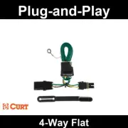 CURT 1991 GMC Syclone All Custom Wiring, 4-Flat