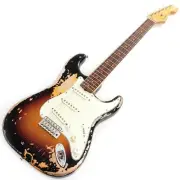 Fender MEX Mike McCready Stratocaster (3-Color Sunburst/Rosewood) 830060 Guitar