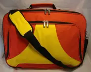 17" 16.4" 15.6" Red Laptop Notebook Carrying Messenger Bag Case Briefcase