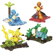 Pokemon Mega Bloks Construx Kanto Region Team