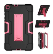 MCC Stylish Shockproof Samsung Galaxy Tab A 2019 8.0" Case Cover T290 T295 [Black+Magenta]