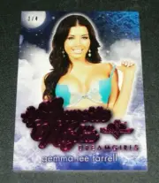 2017 Benchwarmer GEMMA LEE FARRELL Dreamgirls LINGERIE NIGHT Pink/4 PLAYBOY Sexy