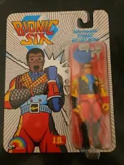 J.D. Bionic Six 1986 LJN Vintage Action Figure NEW MOSC Sealed "MINT"