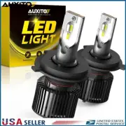 AUXITO H4 9003 LED Headlight Bulbs Kit Lamp White High Low Beam Replace Halogen (for: Smart)