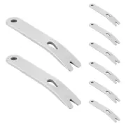 8 Pieces Pry Bar Stainless Steel Flat Bar Multifunction Small Pry Bar EDC 8540