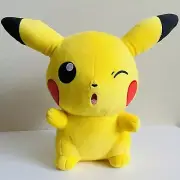 NWT Rare Pokémon Winking Pikachu Plush 10”