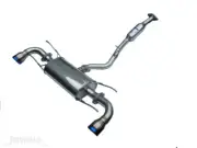 Ti Rolled Tip Cat back Exhausts 02 Up(Invidia) for Mazda RX8 Q300