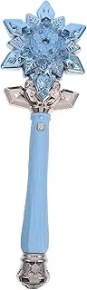 iplusmile Glowing Snowflake Wand for Light and Spray Party Prop for Cosplay Stage Performances and Birthday Celebrations Lightweight Effects No Battery Required