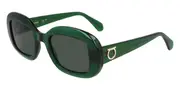 Salvatore Ferragamo SF2038SE 317 Men's Sunglasses Green Size 51