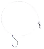 Sea Striker CHL20 Circle Hook Leader 30# Mono Black Hook Sz2/0 3Pk