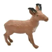 Antelope Toy, Realistic Pronghorn Model Plastic Replica Animal 2" F3529 B138