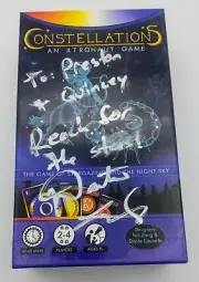 NEW Constellations: An Xtronaut Game SIGNED Dante Lauretta Stargazing Astronomy