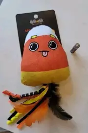 Thrills & Chills Cat Toy Candy Corn Spooktacular Kicker Halloween Catnip MOC