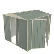 Build-a-Shed 2.3 x 2.3 x 2.3m Gable Double Hinged Side Door Shed - Green