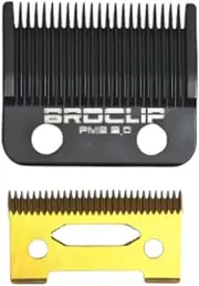 Professional Fade Blade Replacement, Compatible with VGR, Babyliss, Wahl Magic Senior Black/Gold