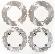 2015 2016 Can-Am Commander Max LTD 1000 4x4 Front and Rear RipTide Brake Rotors