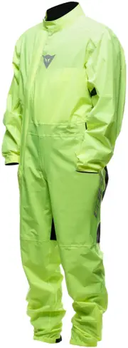 Dainese Ultralight One Piece Motorcycle Rain Suit, yellow, Size L for Men