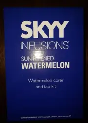 Skyy Vodka Tap Kit & Corer NEW Drink Dispenser Party BBQ Beach Watermelon Liquor