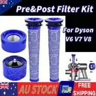 For Dyson V6 V7 V8 Filter Kit Absolute Animal Motorhead Trigger Replacement D7