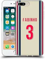 Head Case Designs Officially Licensed Liverpool Football Club Fabinho 2021/22 Players Away Kit Group 1 Gel Case [Military Grade Protection] Compatible with Apple iPhone 7 Plus/iPhone 8 Plus