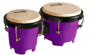 Dadi TDK16PL Mini Bongos Tunable 4.5 & 5 Inch Shells Purple