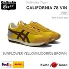 Onitsuka Tiger CALIFORNIA 78 VIN (YELLOW/BROWN) 1183C401.750 Vintage Processing