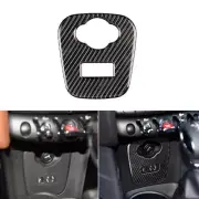 Carbon Fiber Cigarette Lighter Device Sticker Trim Fit For Mini Cooper F55 F56 (for: Mini)