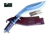 10" Dual Guard Panawal Angkhola gurkha, knives,kukris,working knives,GK&Co kukri