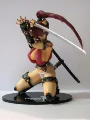 Asobit Limited Tandem Twin Animal Girls Yamaneko Aodama PVC 1/6 Figure Japan New