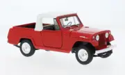 Welly Jeep Jeepster Commando Pick Up Red 1967 1:24