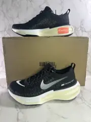 Size 8 - Nike ZoomX Invincible 3 Wide Black White Mens Fn1187-001 Shoe Running