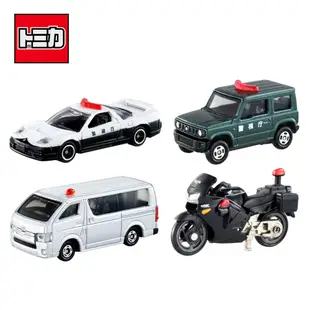 TOMICA 緊急事件 警車組 玩具車 巡邏車 摩托車 多美小汽車 日本正版【170549】 (4.6折)