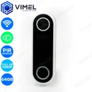 Home Door Bell Ring WIFI IP Long Battery Operated Wireless Security Camera 64GB