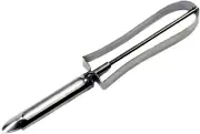 Stainless Steel Swivel Vegetable Peeler - Dishwasher Safe, 5.8 Inch