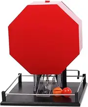 Acrylic Bingo Cage Manual Lottery Machine Holds 1.6-Inch 100pcs Balls Raffle Drum for Large Groups Parties Entertainment Venues