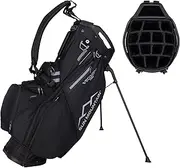Sun Mountain 2025 C-130 Hybrid Golf Bag with 15 Full-Length Dividers and 9 Pockets for Ultimate Convenience - Lightweight Mens Golf Bag with a Cart-Friendly Base for Golf Carts