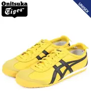 Onitsuka Tiger MEXICO 66 THL202-0490 Yellow Black Men's Women's shoes Sneakers