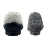 Winddcreen Microphone Windshield with Soft Rubber Base for Auditory Equipment