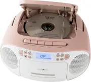 CD Player with Cassette and Radio for Mains and Battery Operated (PLL FM Radio,