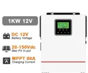 Solar Hybrid Inverter LCD Display MPPT Solar Charge Controller 1KW 12v-220V